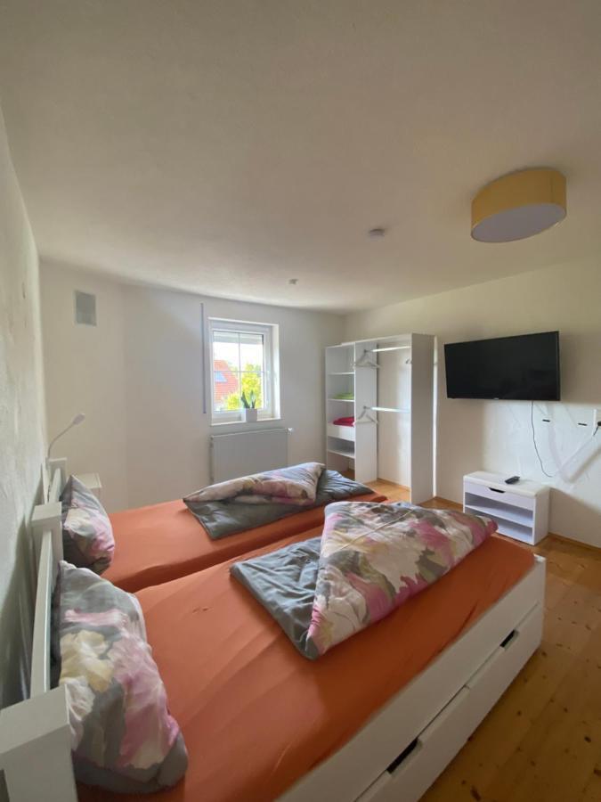 Ferienwohnung Limes am Kocher Huttlingen Exterior foto